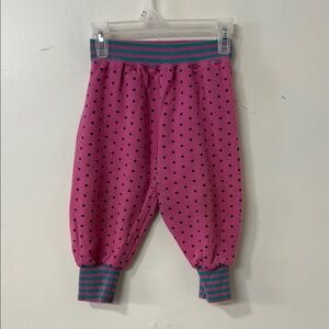 Pink Polka Dot Kids sweatpants 90’s pre loved